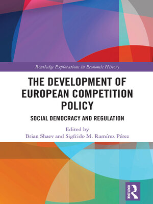cover image of The Development of European Competition Policy